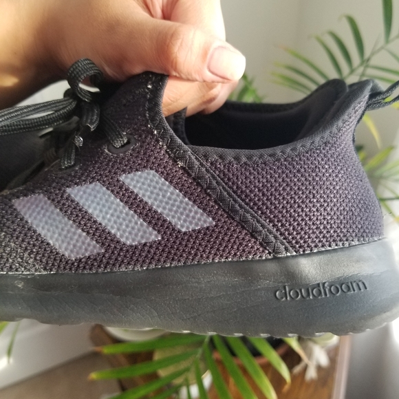 Adidas Cloudfoam Black/Iridescent - Picture 4 of 5